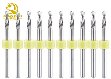 CNC Solid Carbide Reamers HRC55 Left Hand Spiral Right Hand Cut End Mill